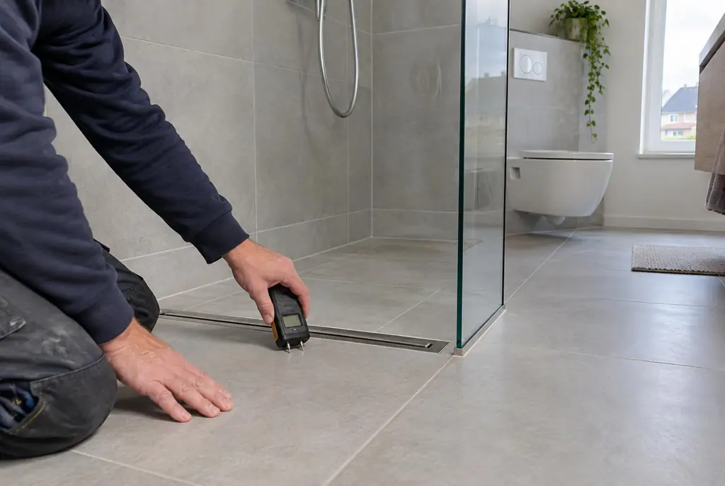 Lekdetectie Diemen – badkamer in een nieuwbouwwoning