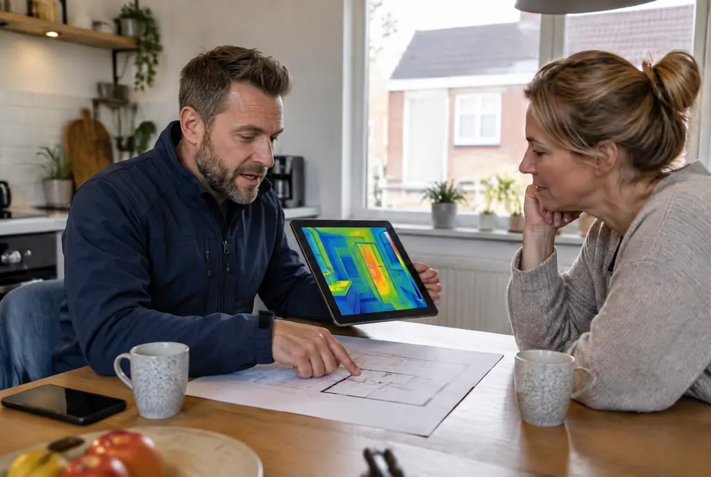 Lekdetectie Diemen – bevindingen bespreken aan de keukentafel